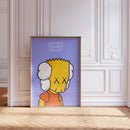 Cartoon Kopf Charakter Poster · Geschenkidee · Pop Art Stil inspiriert · Street Art Figur · Moderne Wanddeko · Print ohne Rahmen