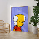 Cartoon Kopf Charakter Poster · Geschenkidee · Pop Art Stil inspiriert · Street Art Figur · Moderne Wanddeko · Print ohne Rahmen