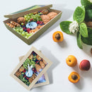 50pcs Bakery Cake Packaging Boxes with Visible Open Window Lunch Boxes