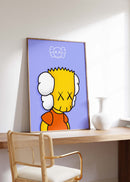 Cartoon Kopf Charakter Poster · Geschenkidee · Pop Art Stil inspiriert · Street Art Figur · Moderne Wanddeko · Print ohne Rahmen