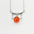 Sterling Silver Zodiac Aroma Necklace - Libra Sep - Oct | Perfect Birthday Gift | Energy & Healing | Diffuse on the go