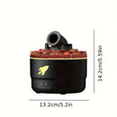 USB Water Spray Ring Humidifier with Nightlight