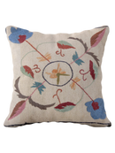 Suzani Hand Embroidered Cushion Cover - 45 x 45 cm