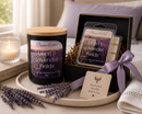 Linen & Lavender Fields Candle + Wax Melt Gift Set-0