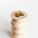 Totem Wooden Candle Holder - Tall Nº 5-1