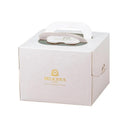 30PCS White Portable Cake Boxes Display Window Packing Case Party with Handle Birthday