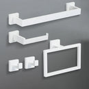 Juego de Accesorios de Baño Oro Blanco Acero Inoxidable 304
