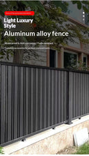 Barandilla Aluminio Forjado | Personalizable para Villa | Jardín o Balcón