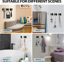 Ganchos Para Toallas De Baño Acero Inoxidable Montaje Pared