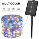 Lámpara solar LED 200/300 LED | Cadena con temporizador para exteriores