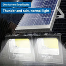 Luz LED solar 400W | 2 cabezales