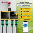 Temporizador riego WiFi 2/4 zonas solar | App Smart Life + 2.4GHz