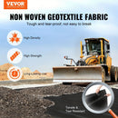 Tela geotextil antimalezas 2x10m | 10 púas en U | PP