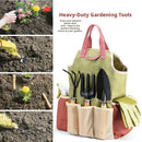 Set jardinería 9 piezas | Pala, empujador, guantes y tijeras regalo