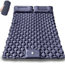 Colchoneta Inflable Doble para Camping con Almohada y Bomba