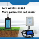 Sensor de Suelo InalámbricoSensor suelo inalámbrico 8 en 1 LoRa | Mide NPK, EC, PH de Alta Precisión 8 en 1 LoRa para Agricultura e Invernaderos, Mide NPK, EC, PH, Temperatura y Humedad