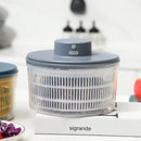 Deshidratador de ensalada spinner | Secador de lechuga recargable fácil de usar