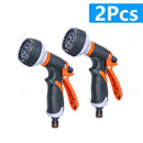 Pistola de riego 8 modos alta presión | Aspersor ajustable 1-5 uds