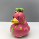 Estatua pato pitaya rosa-verde | Decoración fantástica para hogar o jardín