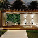 Planta Artificial de 60x40cm, paisaje de pared verde, decoración de jungla para jardín y hogar, plantas falsas, paneles de pared de plástico para césped, decoración de valla de jardín