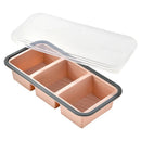 Molde silicona para helados 2/3/4 cavidades