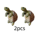 Tortuguitas de resina | Set 1 o 2 piezas para jardín o pecera