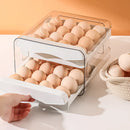 ispensador de huevos enrollable | Estante automático para heladera organizador