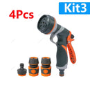 Pistola de riego 8 modos alta presión | Aspersor ajustable 1-5 uds