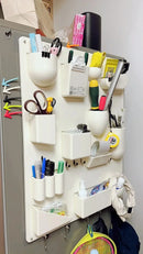 Estante adhesivo múltiples usos | Organizador sin taladro para baño