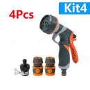 Pistola de riego 8 modos alta presión | Aspersor ajustable 1-5 uds