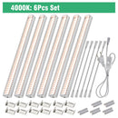 Tubo LED espectro completo 4000K/púrpura