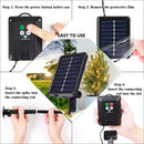 Guirnalda Luces Solares LED Impermeables 8 Modos para Jardín
