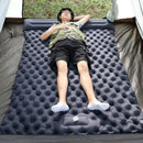 Colchoneta Inflable Doble para Camping con Almohada y Bomba