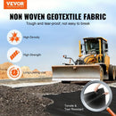 Tela geotextil antimalezas 2x10m | 10 púas en U | PP