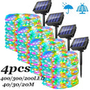 Guirnalda Solar Exterior 4uds | Navidad Halloween Boda