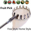 Recogedor de frutas de metal | Bolsa de tela