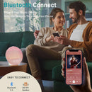 Despertador Luz Solar Bluetooth con Ruido Blanco y Luz Nocturna