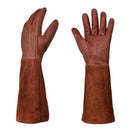 Guantes poda manga larga | Cuero antideslizante