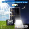 Luz LED solar 400W | 2 cabezales
