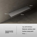 Estante de Baño Acero Inoxidable 304 Blanco Montaje en Pared