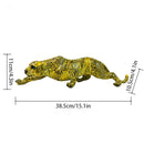 Escultura decorativa de leopardo creativa moderna de guepardo
