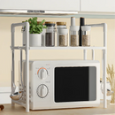 Estante para Microondas de Metal Resistente al Óxido – Organizador Cocina Encimera