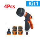 Pistola de riego 8 modos alta presión | Aspersor ajustable 1-5 uds
