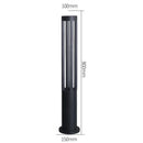 Lámpara de césped LED 7W  IP65 acero inoxidable para jardín