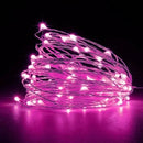 Guirnalda LED Alambre Cobre/Plata | Impermeable | 1 a 20m para Bodas