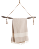 DIAMANT Hammam Towel, Beach Towel, Pestemal - Beige-3