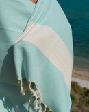 DIAMANT Hammam Towel, Beach Towel, Pestemal - Mint-1