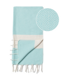 DIAMANT Hammam Towel, Beach Towel, Pestemal - Mint-2