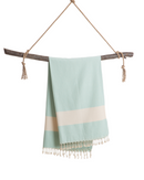 DIAMANT Hammam Towel, Beach Towel, Pestemal - Mint-3