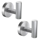 Ganchos Para Toallas De Baño Acero Inoxidable Montaje Pared